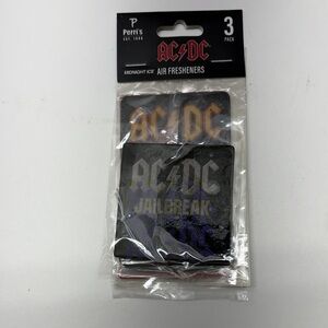 AC/DC Black and Red Air Freshener Set